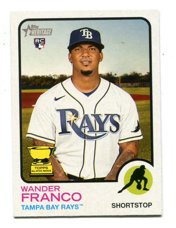 Wander Franco 2022 Topps Heritage #347 RC