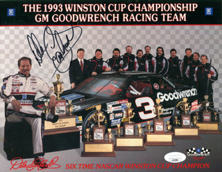 Dale Earnhardt Sr. Autographed 8x10 Photo (JSA)
