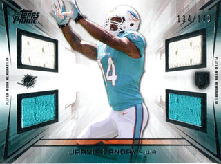 Jarvis Landry 2014 Topps Prime Rookie Jersey Card 134/140