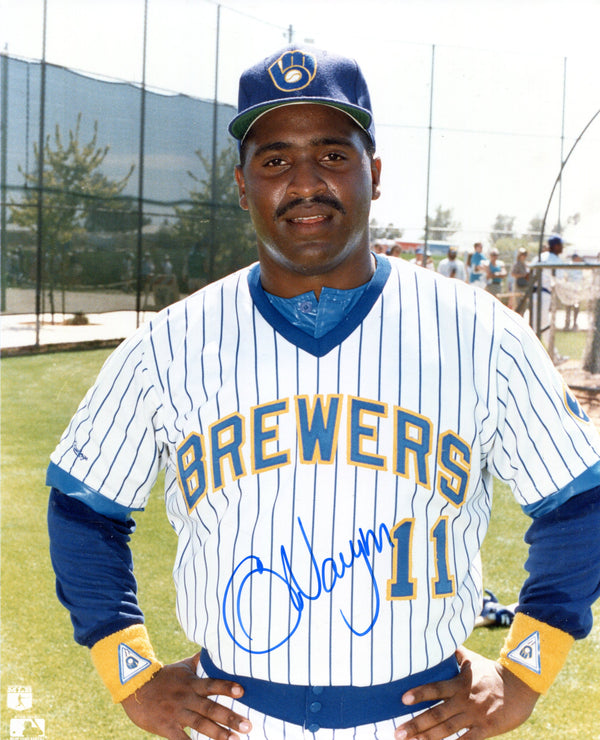 Greg Vaughn Autographed 8x10 Baseball Photo