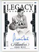 Jerry West Autographed 2021 Panini Flawless Legacy Card