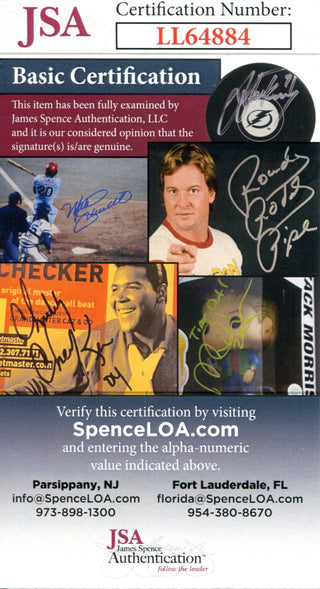 Dale Earnhardt Sr. Autographed 8x10 Photo (JSA)