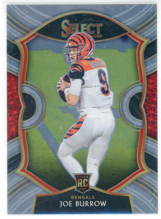 Joe Burrow 2020 Panini Select Concourse Rookie Card #46