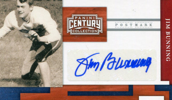 Jim Bunning Autographed Panini Card #76/79