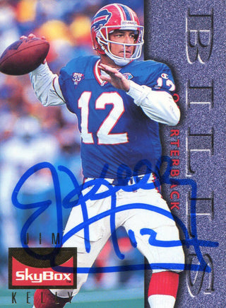 Jim Kelly Autographed 1995 Skybox Card