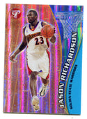 Jason Richardson 2001 Topps Pristine Refractor #69 Card