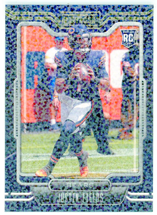 Justin Fields 2021 Panini Playbook Sparkle Rookie Card #108
