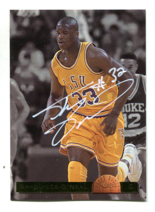 Shaquille O'Neal 1993 Classic Autographed Limited Edition Card #SB20 715/993