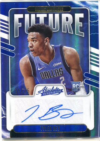 Tyler Bey 2020-21 Panini Absolute Autographed Rookie Card #15/25