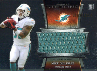 Mike Gillislee 2013 Bowman Sterling Rookie Jersey Card