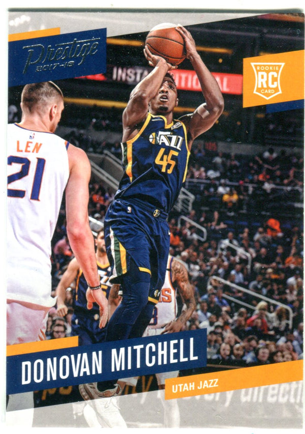 Donovan Mitchell 2017 Panini Prestige Rookie Card