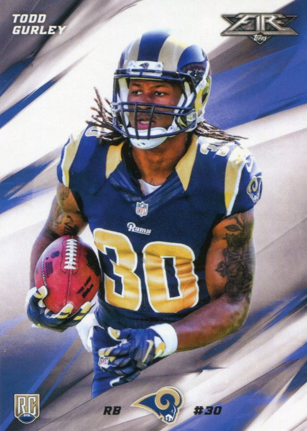 Todd Gurley 2015 Topps Fire Rookie Card