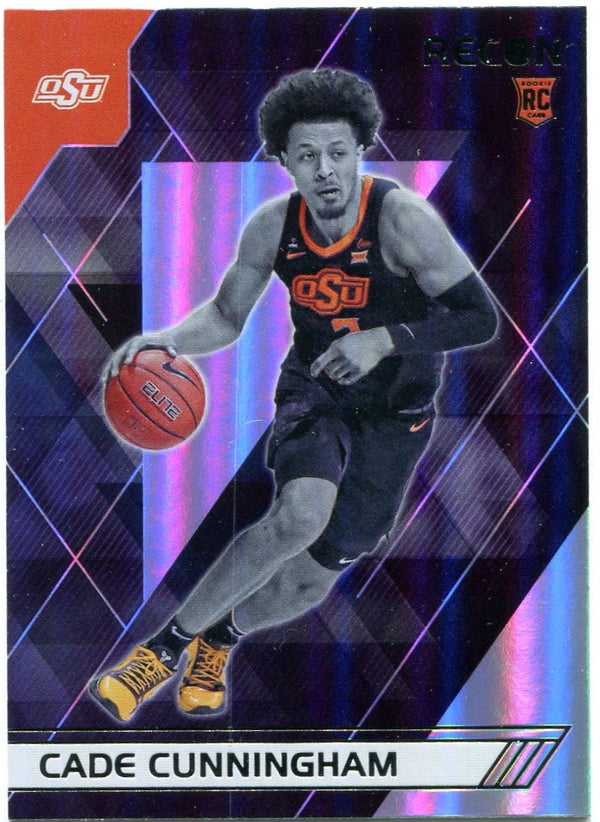 Cade Cunningham 2021 Panini Chronicles Recon Draft Picks Rookie Card #121