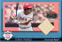 Tony Perez 2002 Fleer Game Used Bat Card