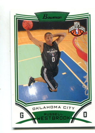 Russell Westbrook 2008 Topps #114 Rookie Card