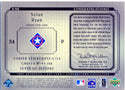 Nolan Ryan 2001 Upper Deck Game Used Bat Card
