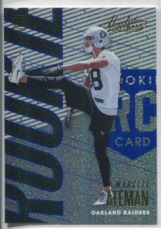 Marcell Ateman 2018 Panini Absolute Football Rookie Card