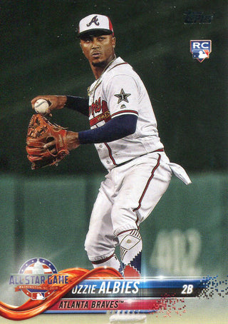 Ozzie Albies 2018 Topps Update Series Rookie Card
