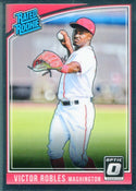 Victor Robles 2018 Donruss Optic SP Rookie Card
