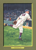 Bob Feller Autographed Perez Steele Great Moments Card  #2250/5000