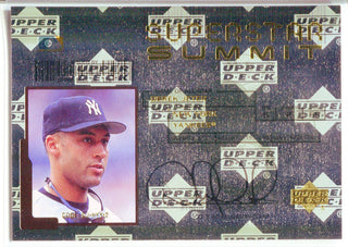 Derek Jeter 2000 Upper Deck Superstar Summit Card #SS1