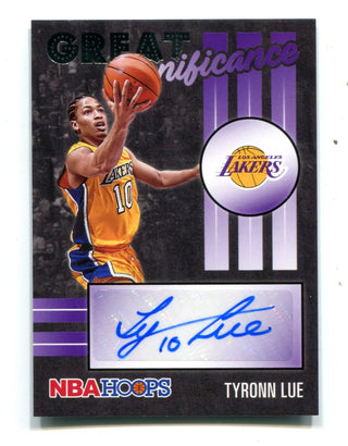 Tyronn Lue 2020-21 Panini NBA Hoops Great Significance Autographed Card  #GSTLU