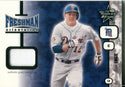 Brandon Inge 2001 Donruss Game Worn Jersey Card