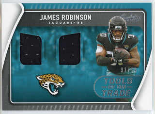 James Robinson 2021 Panini Absolute Tools of the Trade Jersey Card #TT045