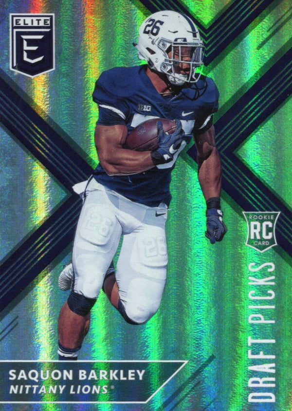 Saquon Barkley 2018 Elite Draft Picks Rookie Card