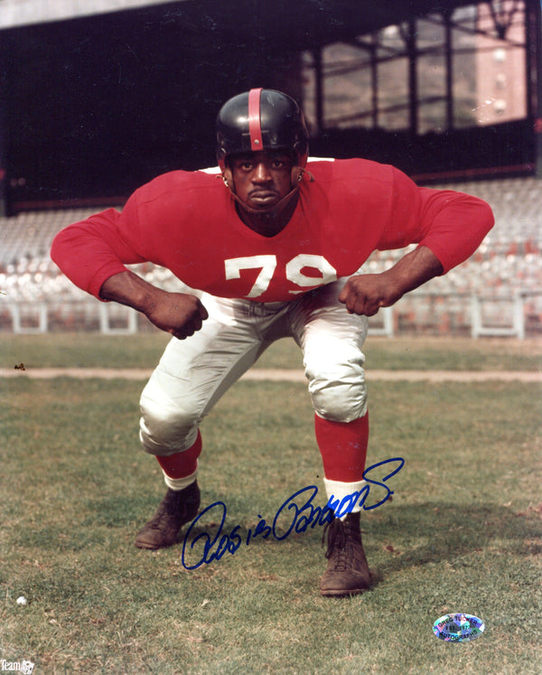 Rosey Brown Autographed 8x10 Football Photo