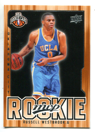 Russell Westbrook 2008-09 Upper Deck Rookie MVP #204 Card