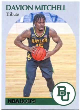 Davion Mitchell Panini Tribute NBA Hoops Rookie