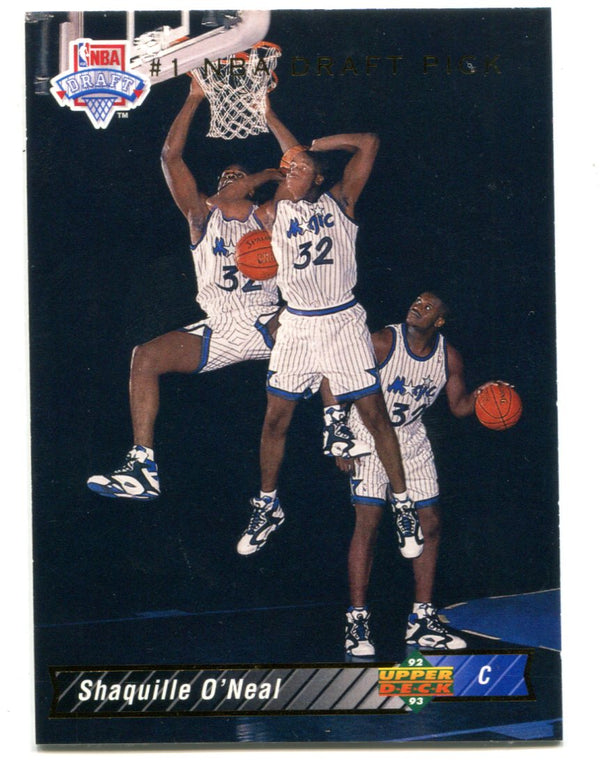 Shaquille O'Neal 1992-93 Upper Deck #1 Card