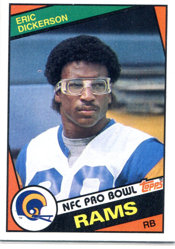Eric Dickerson 1984 Topps Rookie Card
