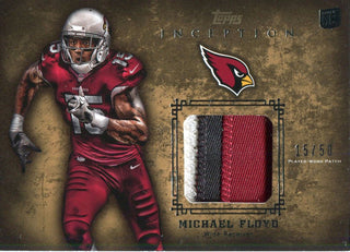 Michael Floyd 2012 Topps Inception Rookie Jersey Card