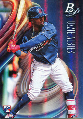 Ozzie Albies 2018 Bowman Platinum Rookie Card