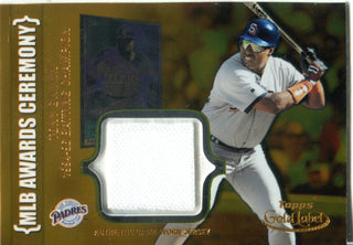 Tony Gwynn 2003 Topps Gold Label Game Worn Jersey Card