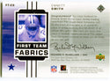 Emmitt Smith 2002 Upper Deck Game Worn Jersey Card