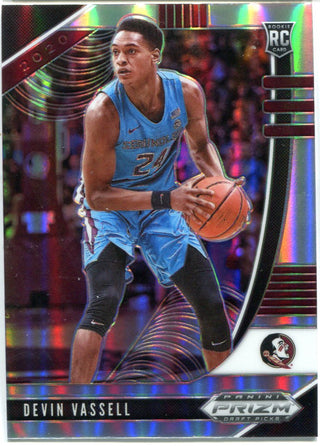 Devin Vassell 2020 Panini Prizm Draft Picks Silver Rookie Card