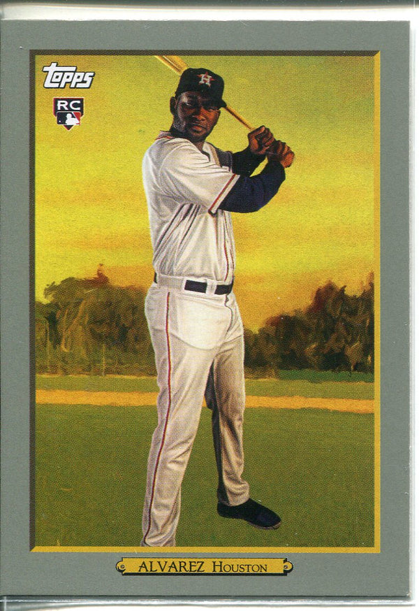 Yordan Alvarez 2020 Topps Series One Turkey Red Rookie Card