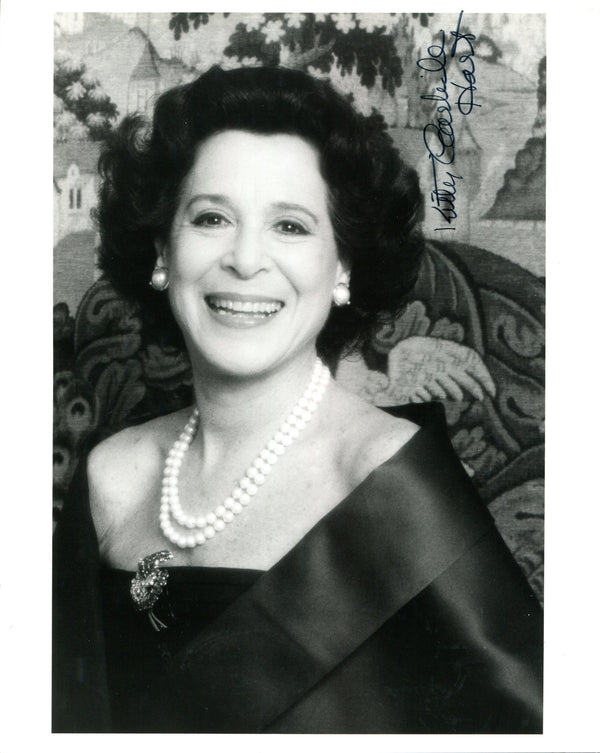 Kitty Carlisle Hart Autographed 8x10 Photo