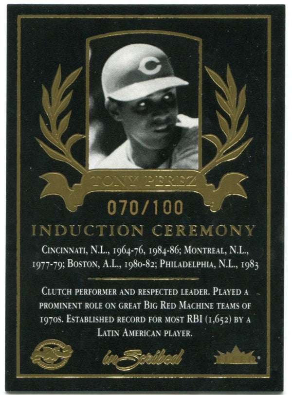 Tony Perez Induction Ceremony 070/100