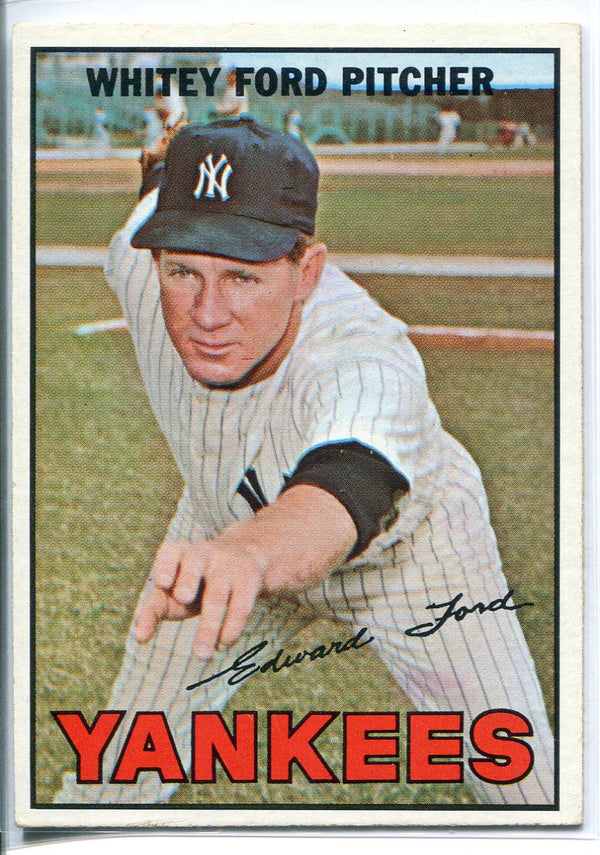 Whitey Ford 1967 Topps Card #5