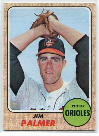 Jim Palmer 1968 Topps Card #575