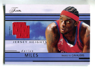Darius Miles 2002-03 Fleer #jhdm Jersey Card