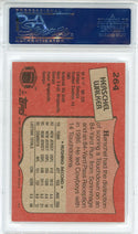 Herschel Walker Autographed 1987 Topps Card #264 (PSA)