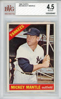 Mickey Mantle 1966 Topps Card #50 (BVG VG-EX 4.5)