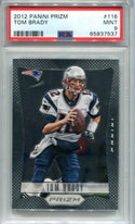 Tom Brady 2012 Topps Panini Prizm #116 PSA Mint 9 Card