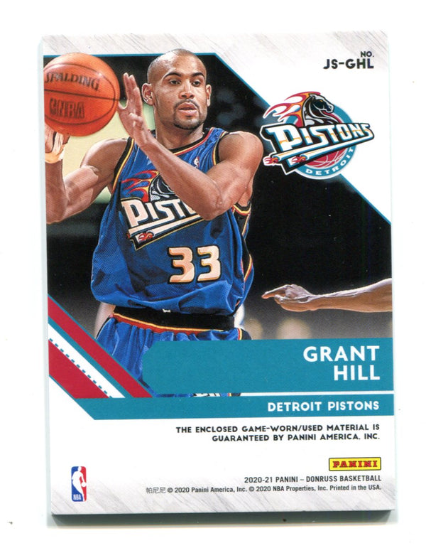 Grant Hill Panini Donruss 2020-21 Panini Jersey Pieces #JSGHL Card