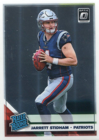 Jarrett Stidham 2019 Donruss Optic Rated Rookie Card